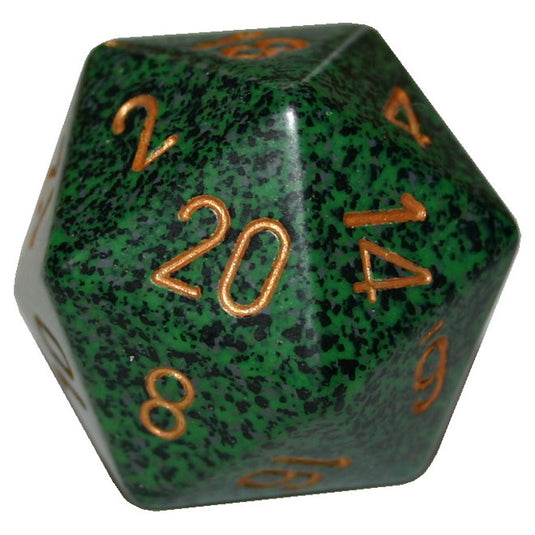 Chessex - Speckled 34mm - 20-Sided Dice - Golden Recon