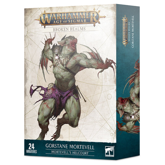 Warhammer Age of Sigmar - Flesh-Eater Courts - Broken Realms - Gorstane Mortevell – Mortevell's Helcourt (Discontinued)