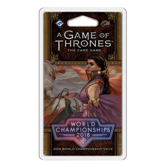 A Game of Thrones LCG - 2018 World Championship Deck