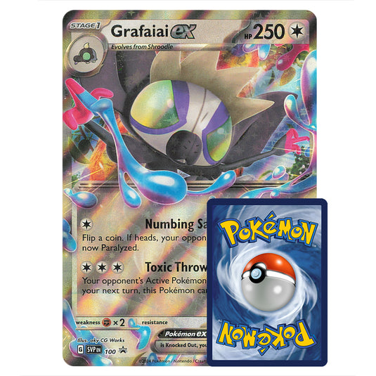 Pokemon - Grafaiai ex - Oversized Promo Card (SVP 100)