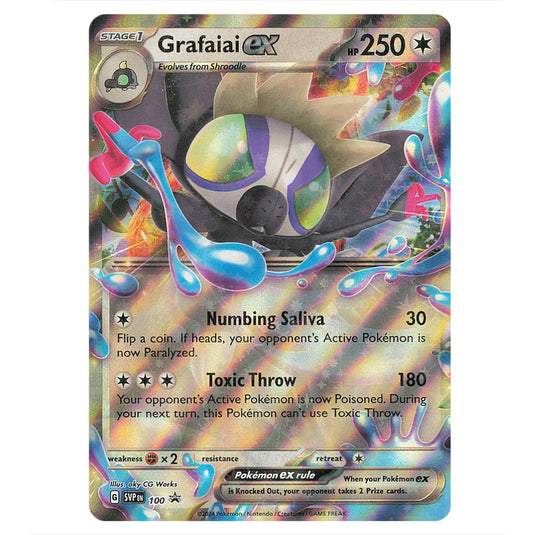 grafaiai pokemon card value Pokemon - Scarlet & Violet - SVP Black Star Promos - Grafaiai ex