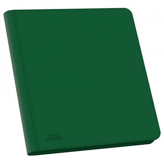 Ultimate Guard - QUADROW Zipfolio 480 - 24-Pocket XenoSkin - Green