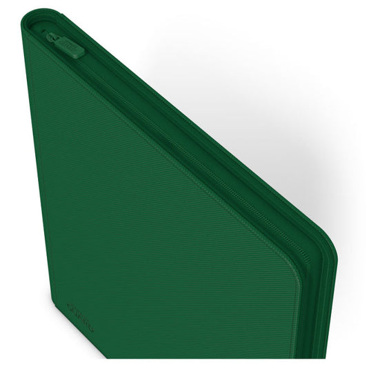 Ultimate Guard - QUADROW Zipfolio 480 - 24-Pocket XenoSkin - Green