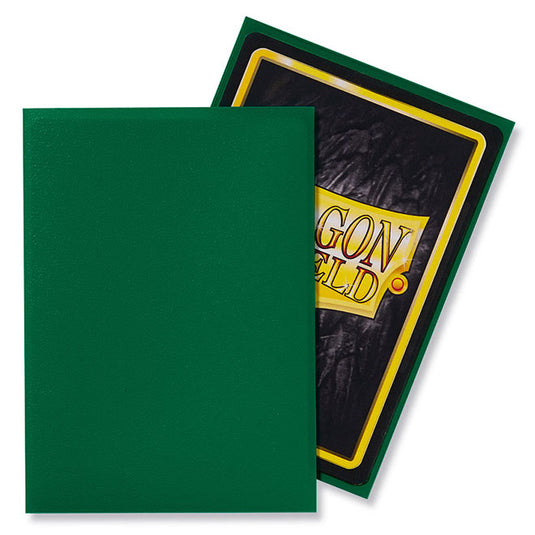 Dragon Shield - Standard Matte Sleeves - Green - (100 Sleeves)