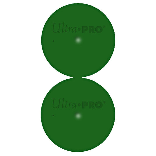 Ultra Pro - Playmat Tube Caps - Dark Green