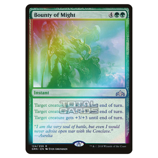 Magic The Gathering - Guilds of Ravnica - Bounty of Might (Foil) - 124/259
