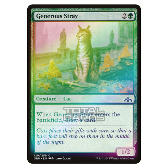 Magic The Gathering - Guilds of Ravnica - Generous Stray (Foil) - 129/259