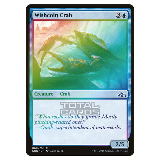 Magic The Gathering - Guilds of Ravnica - Wishcoin Crab (Foil) - 60/259