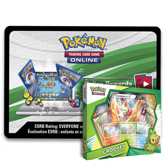 Pokemon - Galar Collection Box - Grookey - Online Code Card