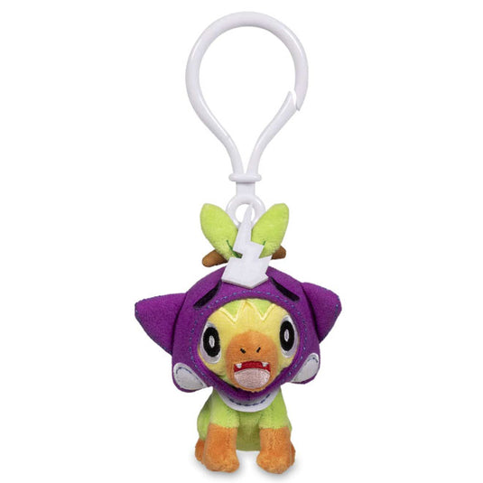 Pokemon - Plush Keychain - Pumpkin Party - Grookey (4 Inch)