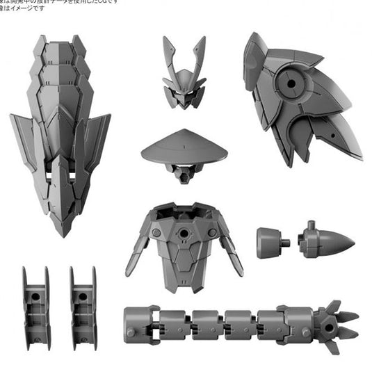 GUNDAM - 30MM 1/144 OPTION PARTS SET 4 (SENGOKU ARMOR)