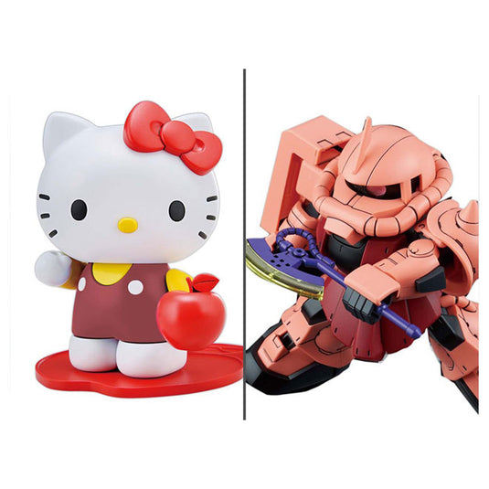 Gundam - HELLO KITTY/MS-06S CHAR'S ZAKU II [SD GUNDAM CROSS SILHOUETTE]