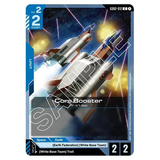 Core Booster GD02-012 card from the Gundam Card Game set Dual Impact
