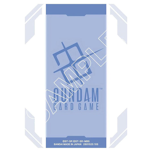 Gundam Card Game - Official Card Sleeves 01 - Gundam Card Game Logo (70 Sleeves)