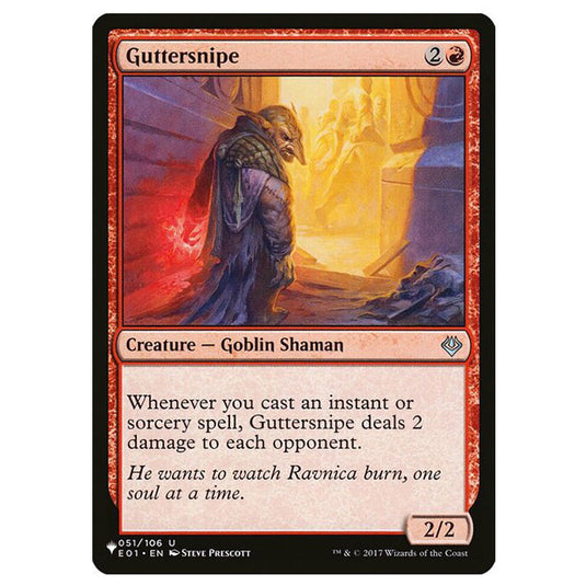 Magic The Gathering - The List - Guttersnipe - 349/349
