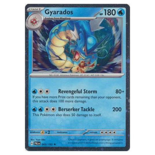 Pokemon - Scarlet & Violet - Paldea Evolved - Gyarados (Cosmo Holo) - 043/193