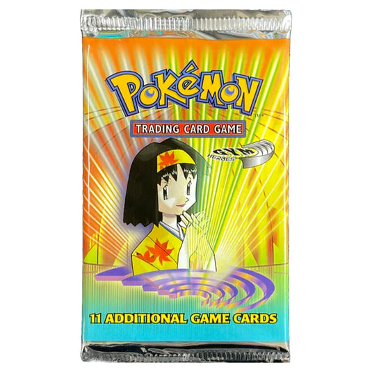 Pokemon Gym Heroes Booster Pack Erika Artwork