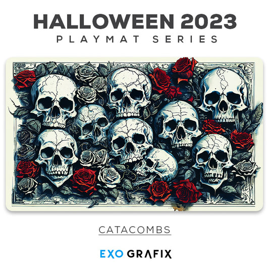 Exo Grafix - Playmat - Halloween Series 2023 - Catacombs