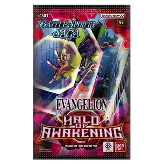 Battle Spirits Saga - CB01 - Evangelion - Halo of Awakening - Booster Pack