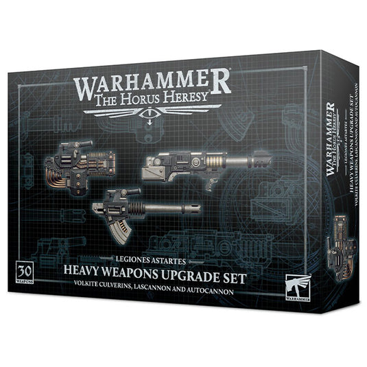 Warhammer - The Horus Heresy - Heavy Weapons Upgrade Set – Volkite Culverins, Lascannons, and Autocannons