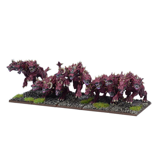 Kings of War - Forces of the Abyss - Hellhound Troop