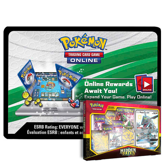 Pokemon - Sun & Moon - Hidden Fates Premium Collection - Online Code Card