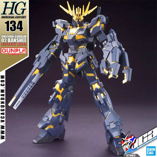 Gundam - 1/144 HGUC BANSHEE (DESTROY MODE)