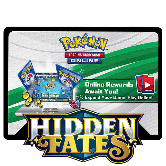 Pokemon - Hidden Fates - Online Code Card
