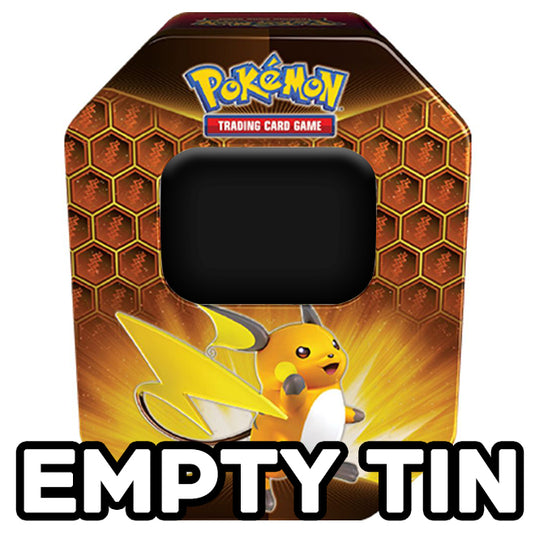 Pokemon - Hidden Fates Raichu - Empty Tin