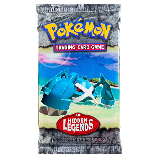 Pokemon - EX Series - Hidden Legends - Booster Pack (Unweighed) Pokemon - EX Series - Hidden Legends - Booster Pack (Unweighed)