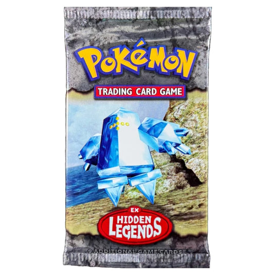 Pokemon EX Hidden Legends Booster Pack Regice Artwork