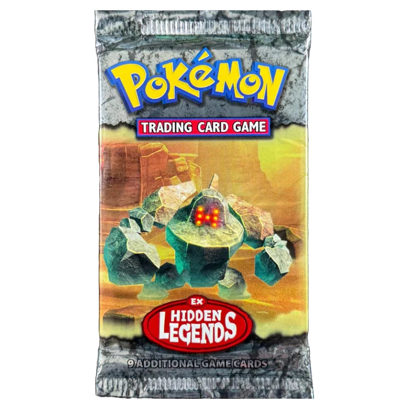 Pokemon - EX Series - Hidden Legends - Booster Pack (Unweighed) Pokemon - EX Series - Hidden Legends - Booster Pack (Unweighed)