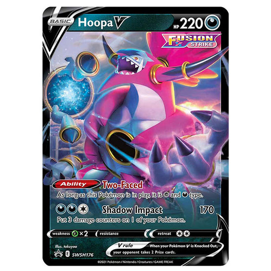 Pokemon - Sword & Shield - SWSH Black Star Promos - Hoopa V - SWSH176