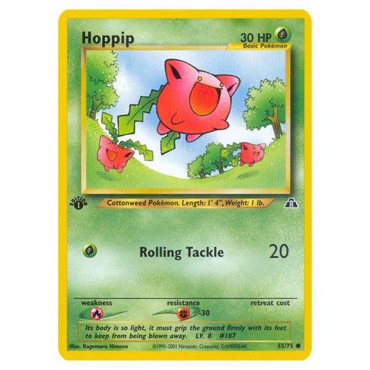 Pokemon - Neo - Neo Discovery - Hoppip - 55/75