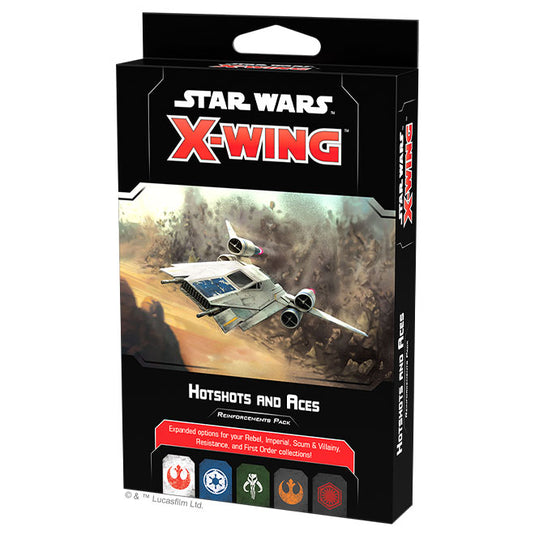 FFG - Star Wars X-Wing 2nd Ed - Hotshots and Aces Reinforcements Pack