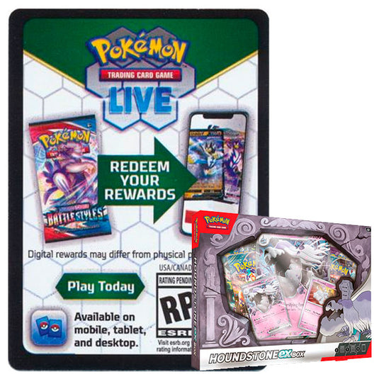 Pokemon - Houndstone ex Box - Online Code Card