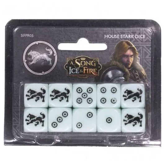 House Stark Dice - A Song Of Ice and Fire Exp.