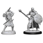 Dungeons & Dragons - Nolzur's Marvelous Miniatures -  Human Barbarian Male
