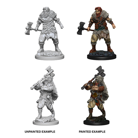 Dungeons & Dragons - Nolzur's Marvelous Miniatures - Human Male Barbarian