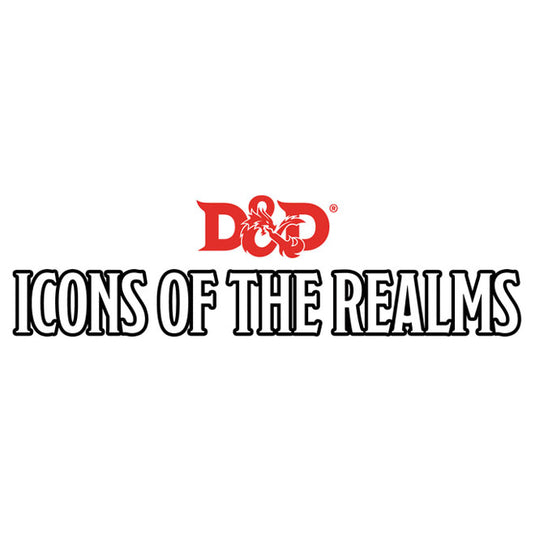 Dungeons & Dragons - Icons of the Realms Miniatures - Snowbound Frost Giant and Mammoth - Premium Set (Set 19)