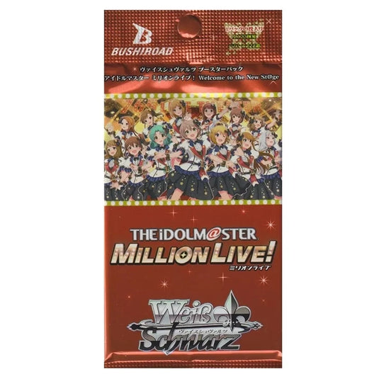 Weiss Schwarz - THE iDOLM@STER MILLION LIVE! Welcome to the New St@ge - Japanese Booster Pack