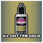 Turbo Dork Paints - Metallic Acrylic Paint 20ml Bottle - Ill Gotten Gold