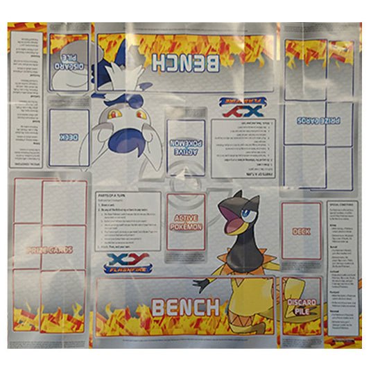 Pokemon - XY Flashfire - Paper Playmat