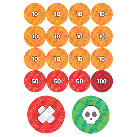 pokemon trading card game damage counters Poison and Burned Damage Counter Sheet