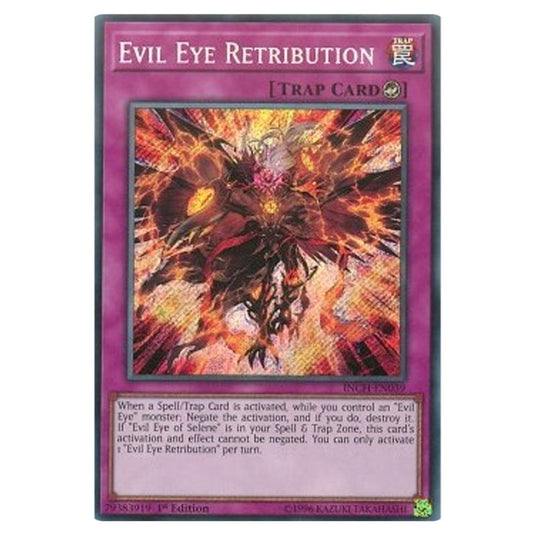 Yu-Gi-Oh! - Infinity Chasers - Evil Eye Retribution (Secret Rare) INCH-EN039