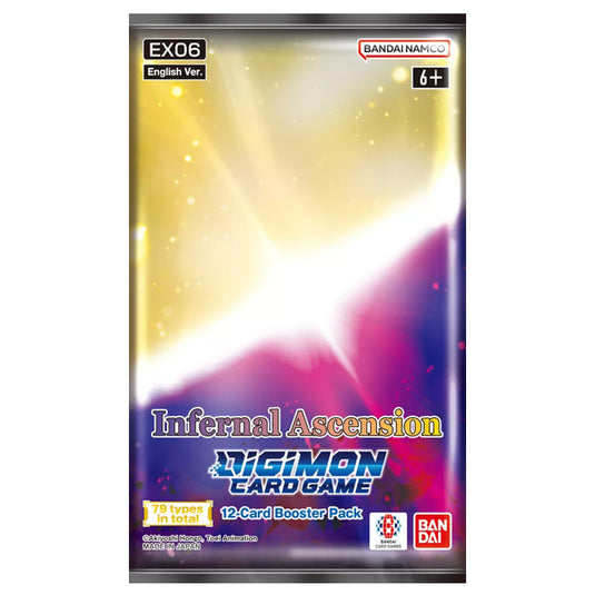 Digimon Card Game - EX06 - Infernal Ascension Booster Box (24 Packs)
