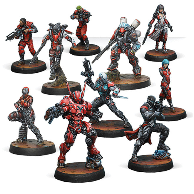 New in Box Essentials, Nomads Action Pack Infinity Corvus Belli New in Box Essentials, Nomads Action Pack Infinity Corvus Belli