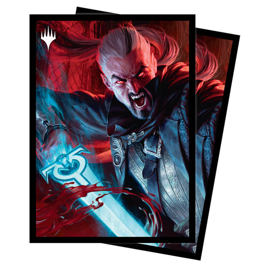 Ultra Pro - Magic the Gathering - Innistrad Crimson Vow - Standard Deck Protectors - Odric, Blood-Cursed (100 Sleeves)