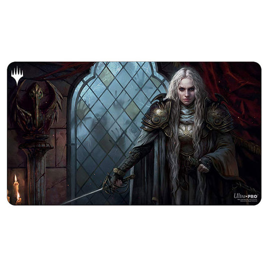 Ultra Pro - Magic The Gathering - Innistrad Crimson Vow - Playmat - Thalia, Guardian of Thraben