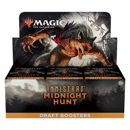 Magic the Gathering - Innistrad - Midnight Hunt - Draft Booster Box (36 Packs)